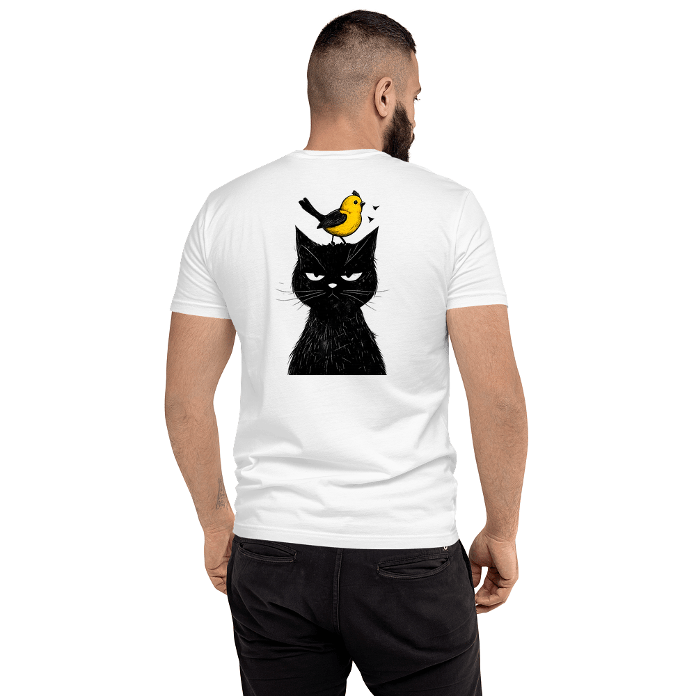 Amber Pulse on Men's Fitted T-Shirt | Next Level 3600